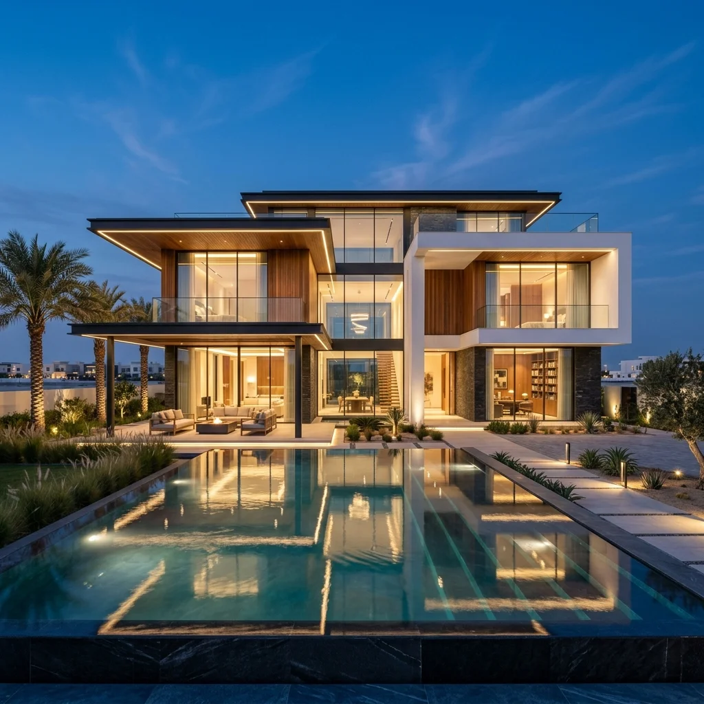 Contemporary Luxury Mansion space 1