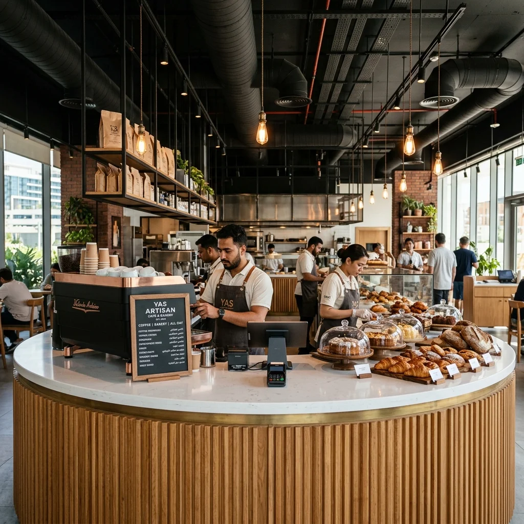 Artisan Cafe & Bakery Fit-Out space 1