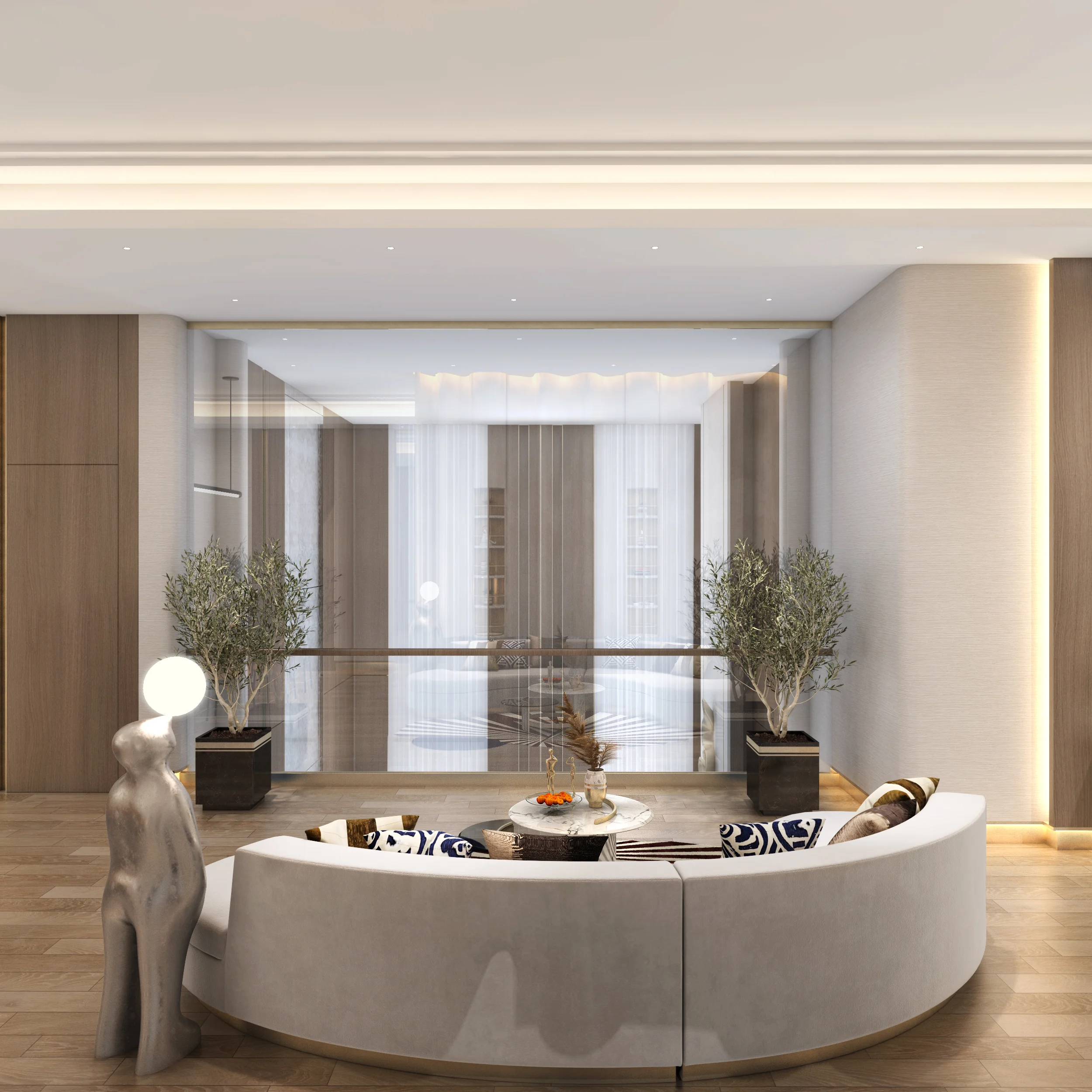 Contemporary Luxury Villa space 3