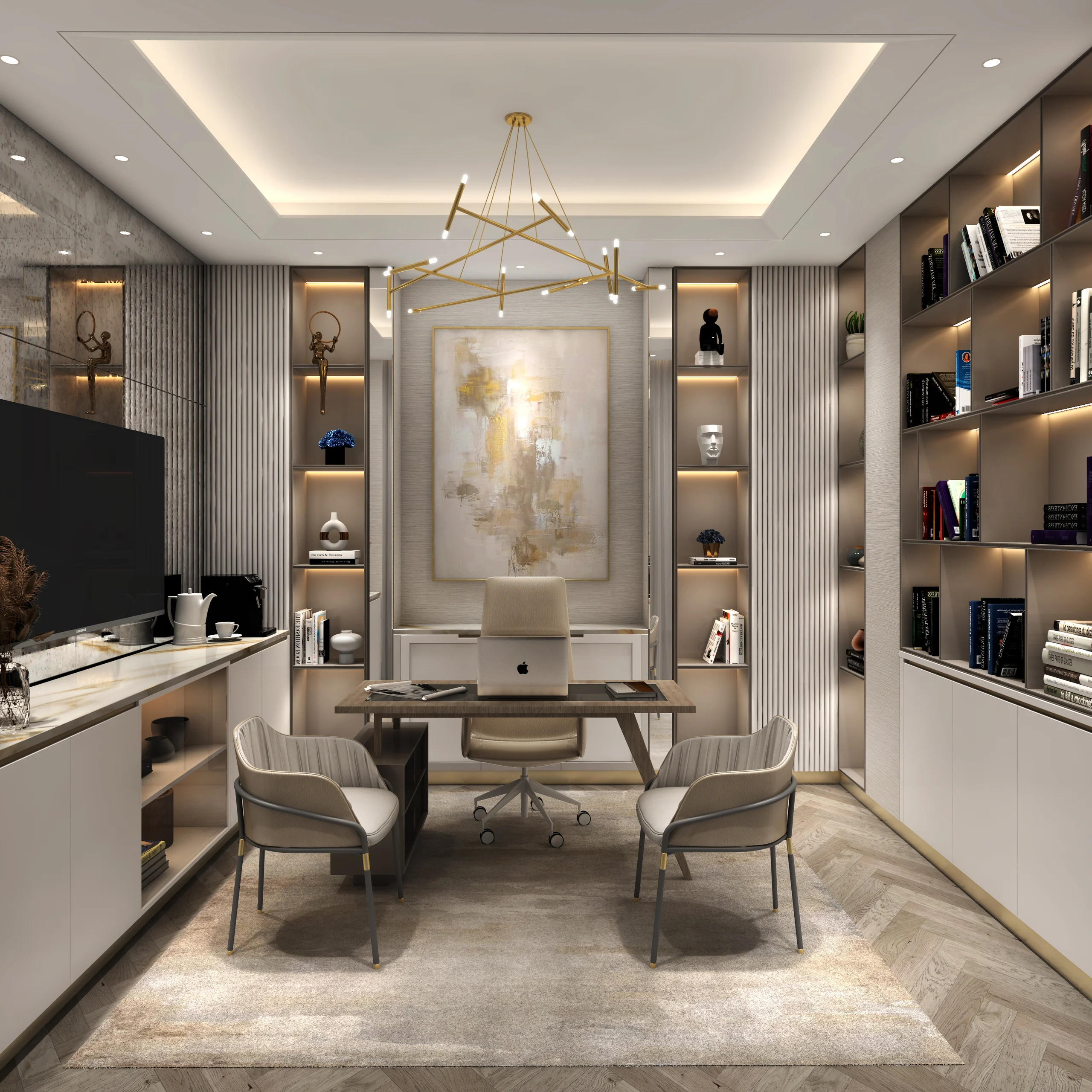 Dual Executive Home Office space 1