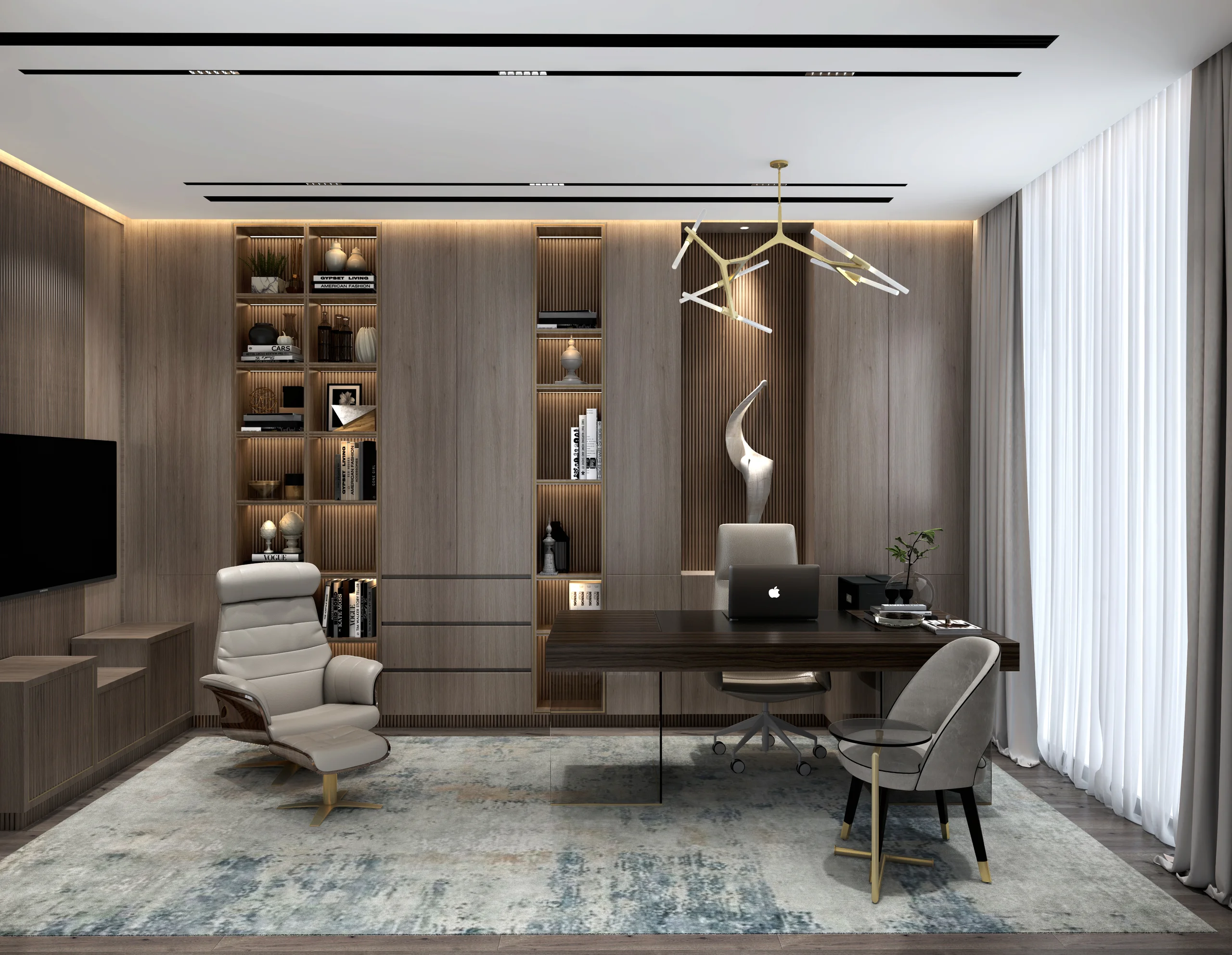 Dual Executive Home Office space 3