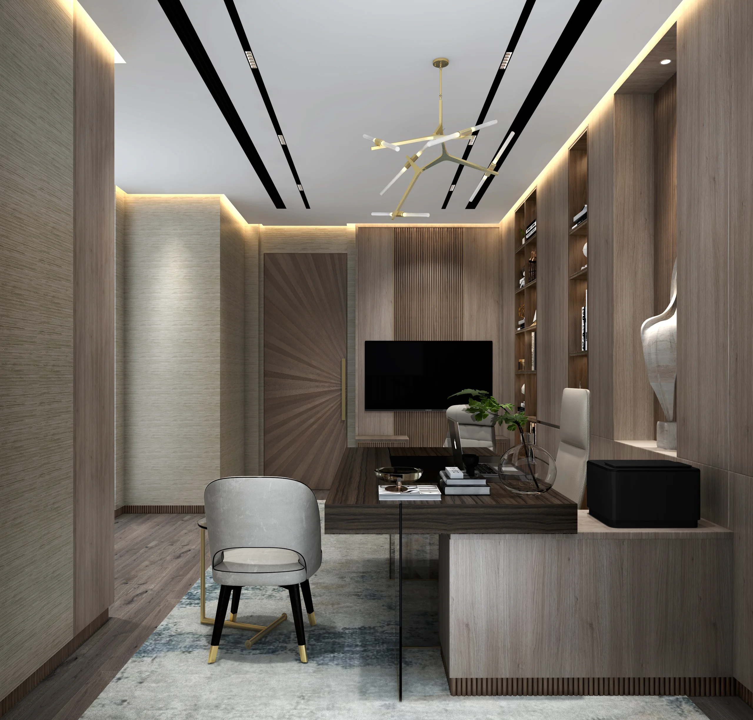 Dual Executive Home Office space 4