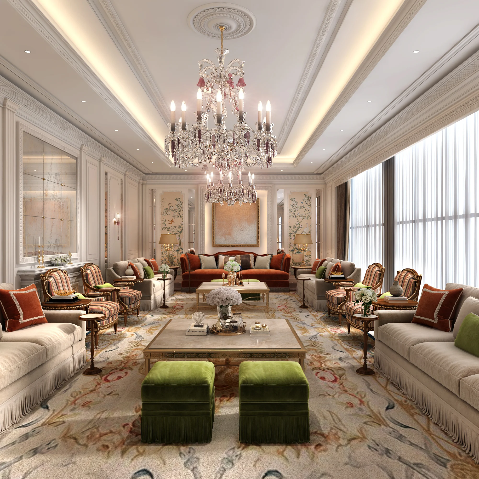 Neoclassical Grand Villa space 2