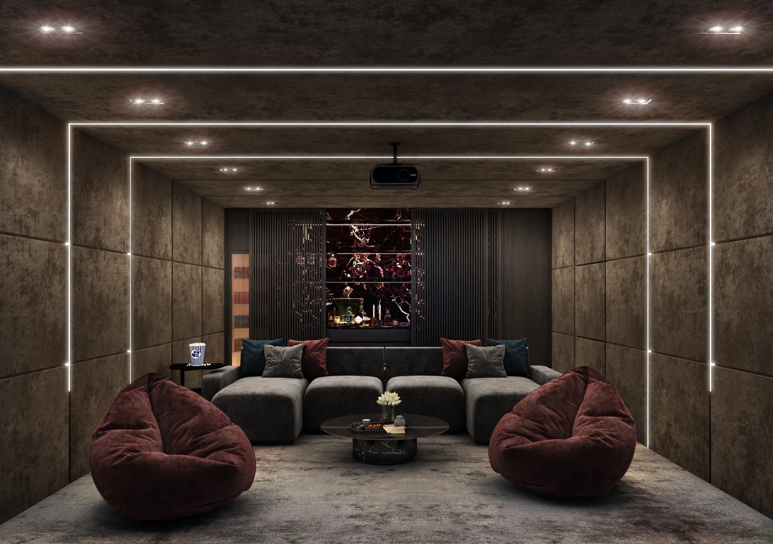 Neoclassical Grand Villa space 4