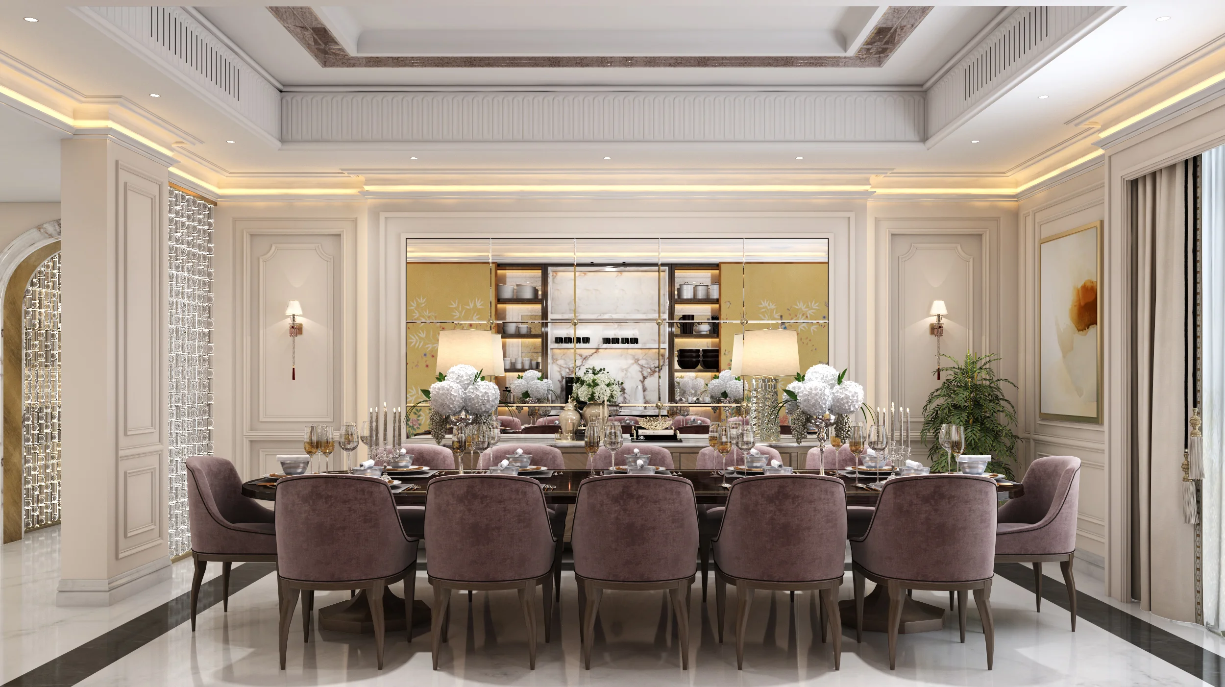 Parisian Classical Villa space 1