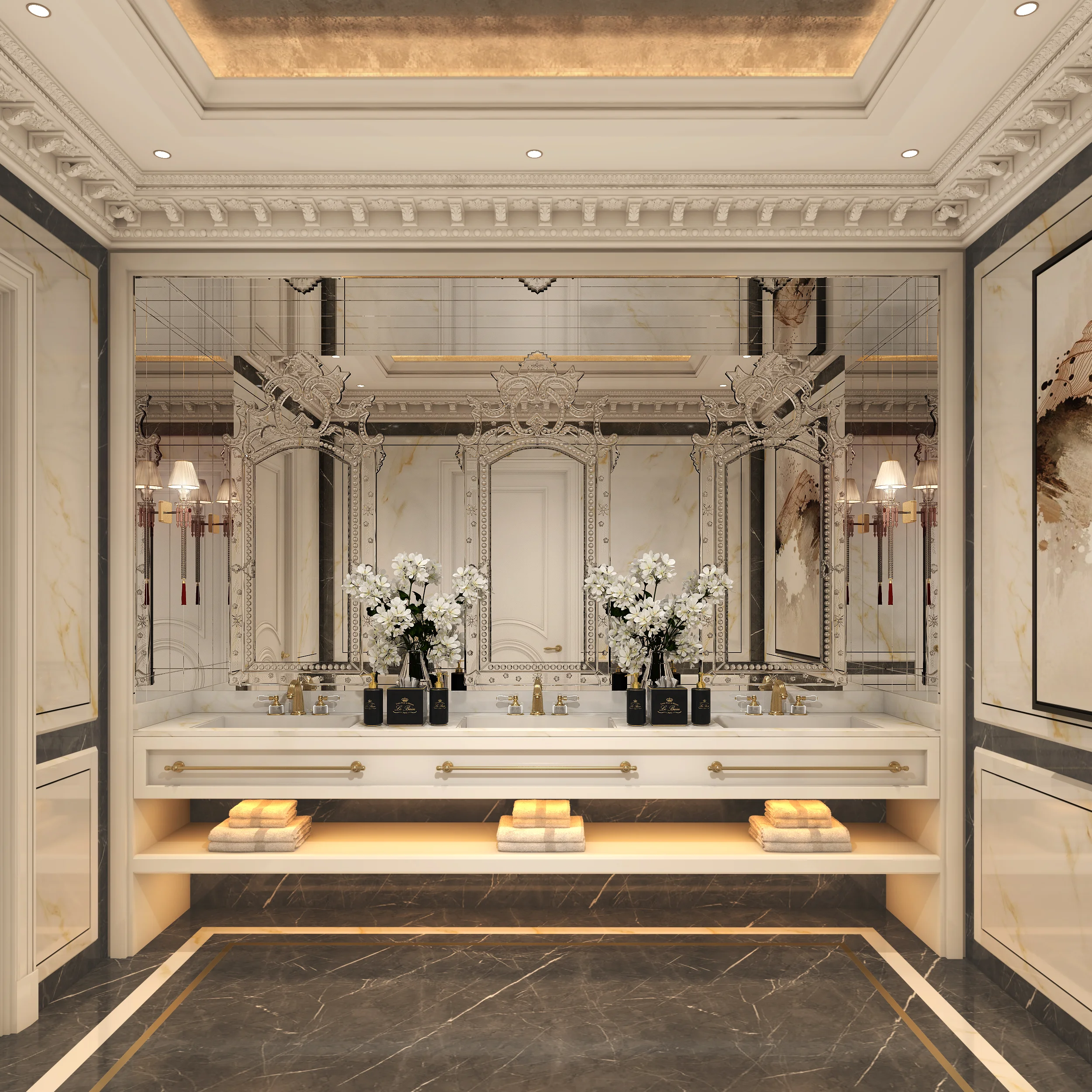 Parisian Classical Villa space 4