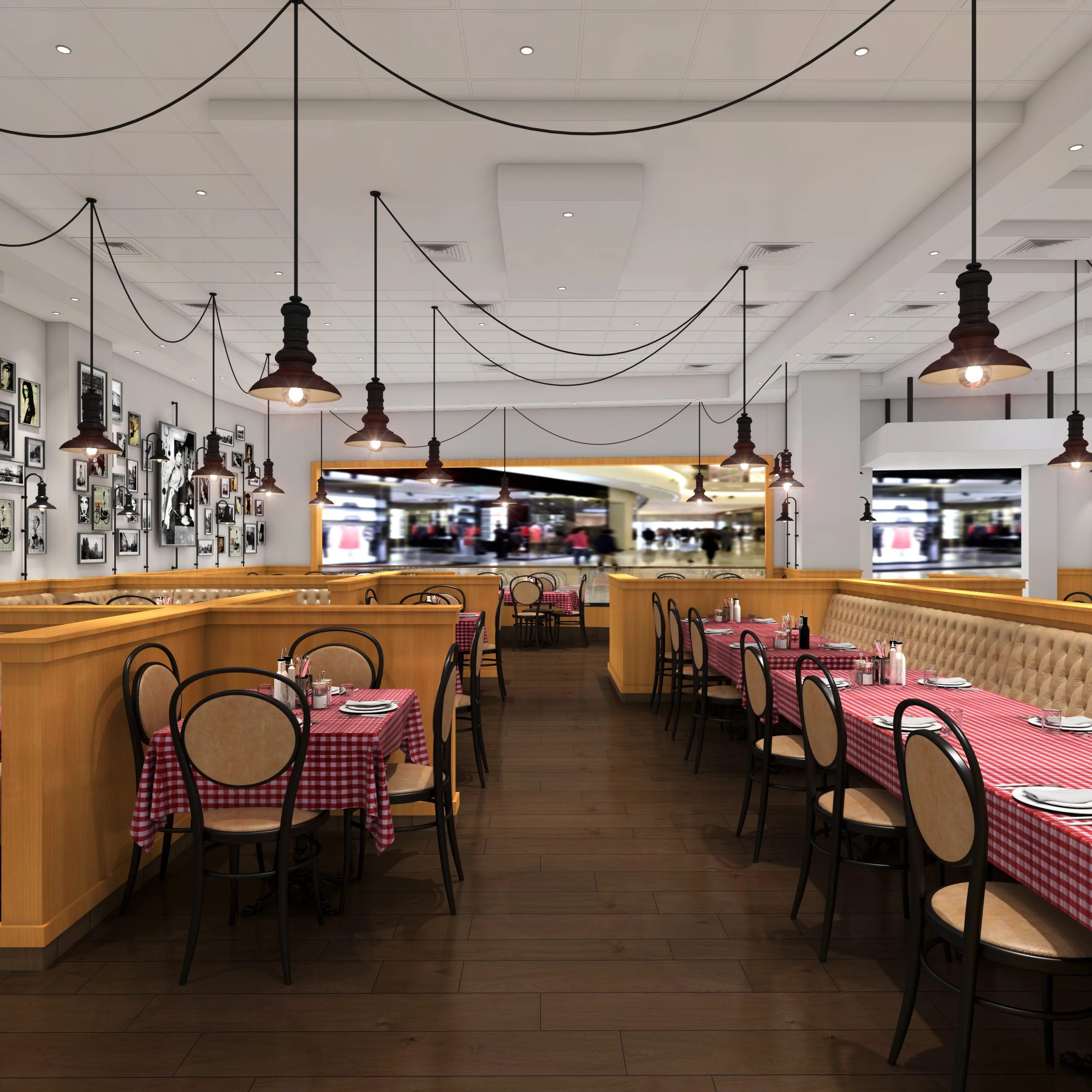 Contemporary Pizzeria space 1