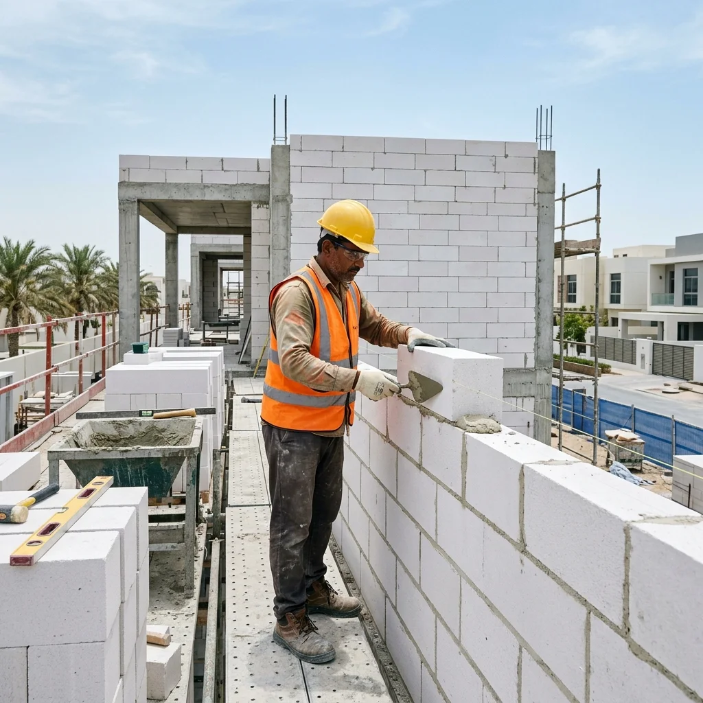 Contemporary Villa Construction space 2