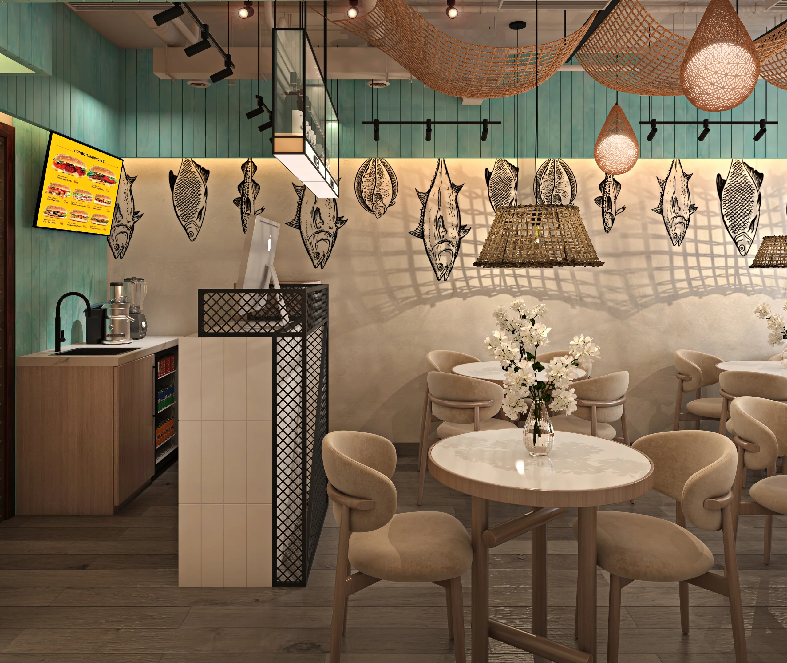 Seafood Restaurant space 2