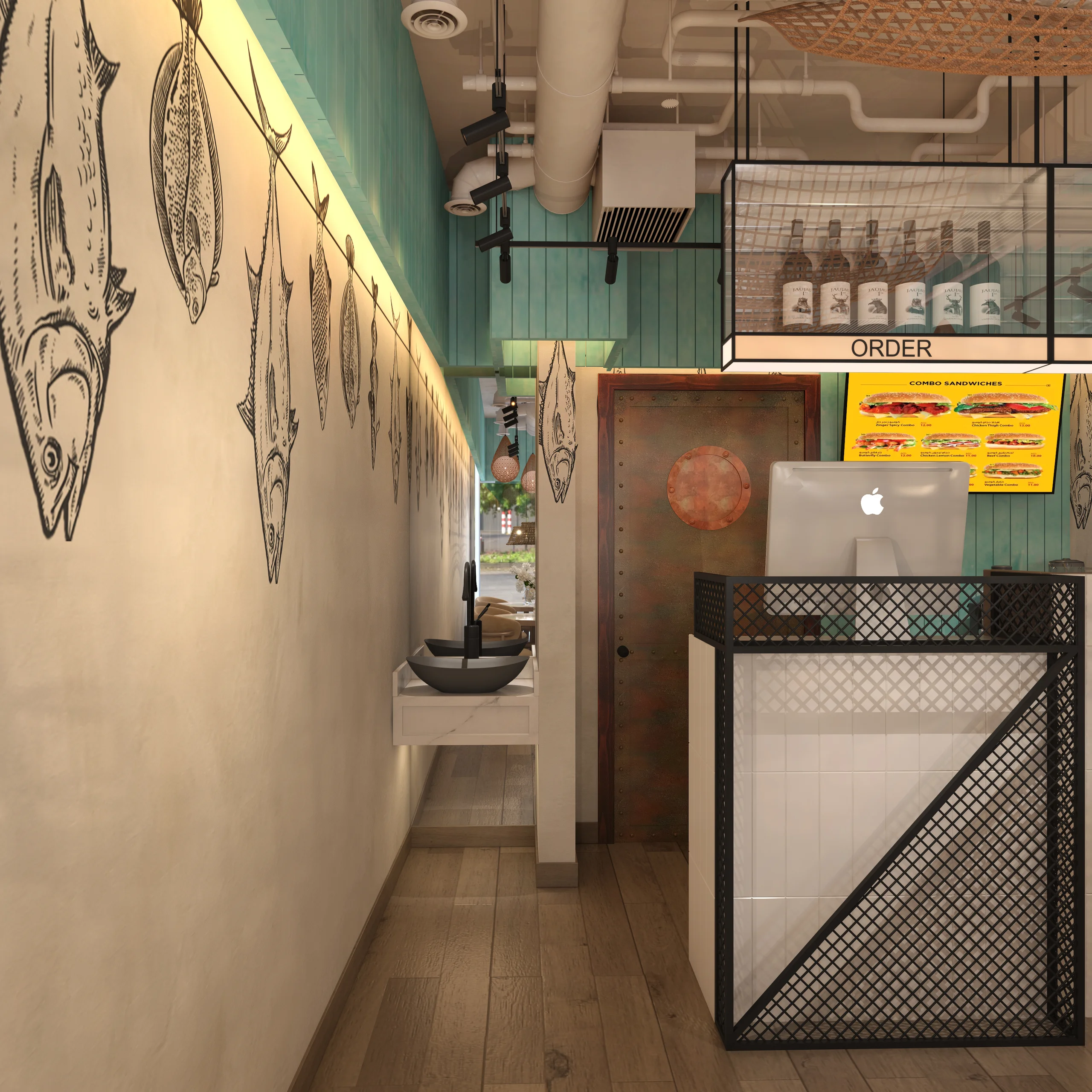 Seafood Restaurant space 3