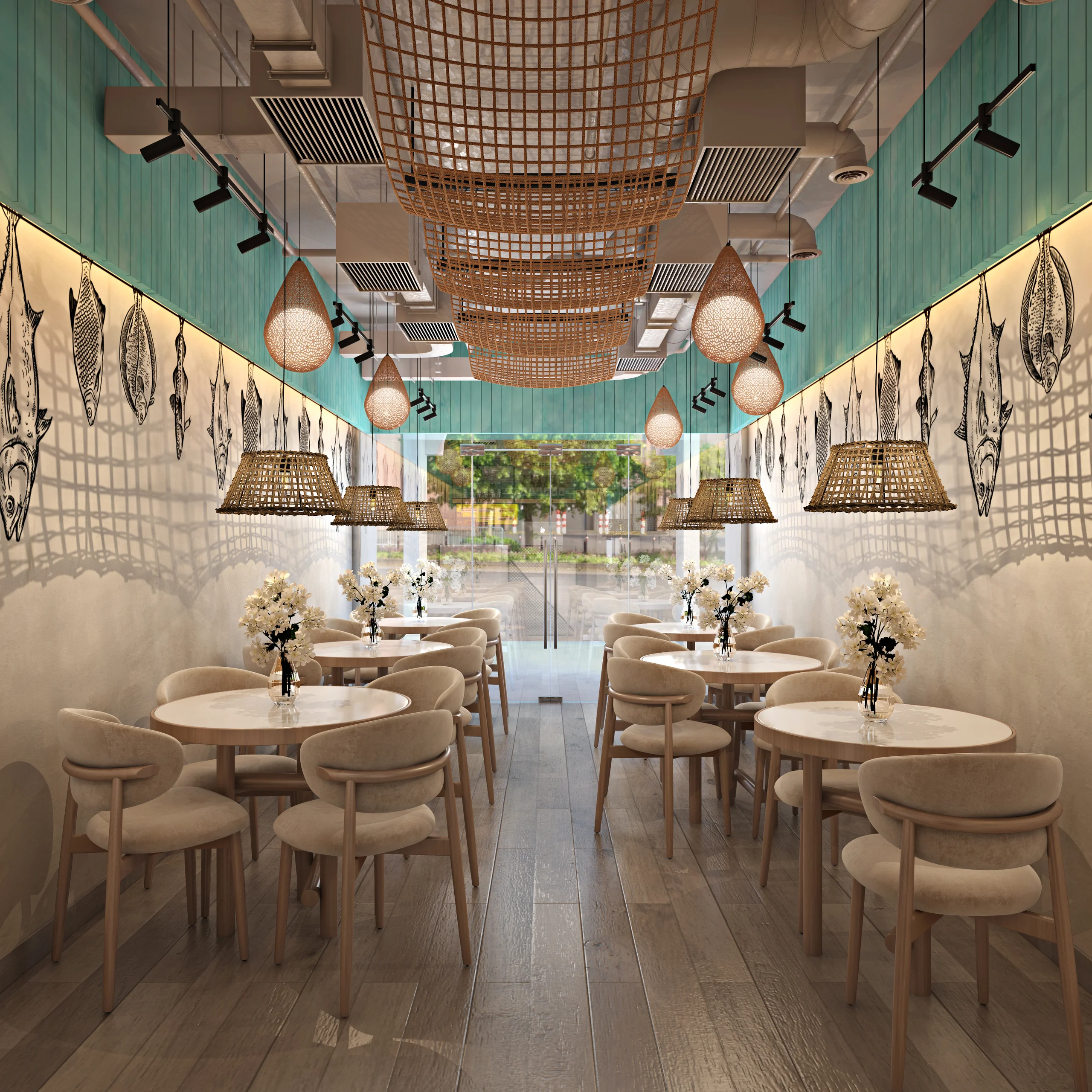 Seafood Restaurant space 1