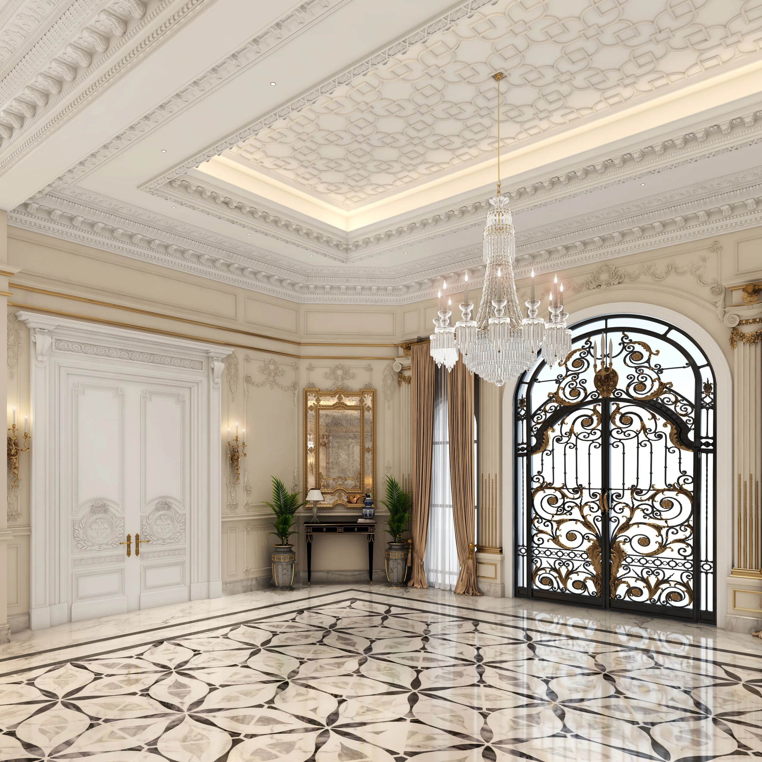 Royal Neoclassical Palace space 2