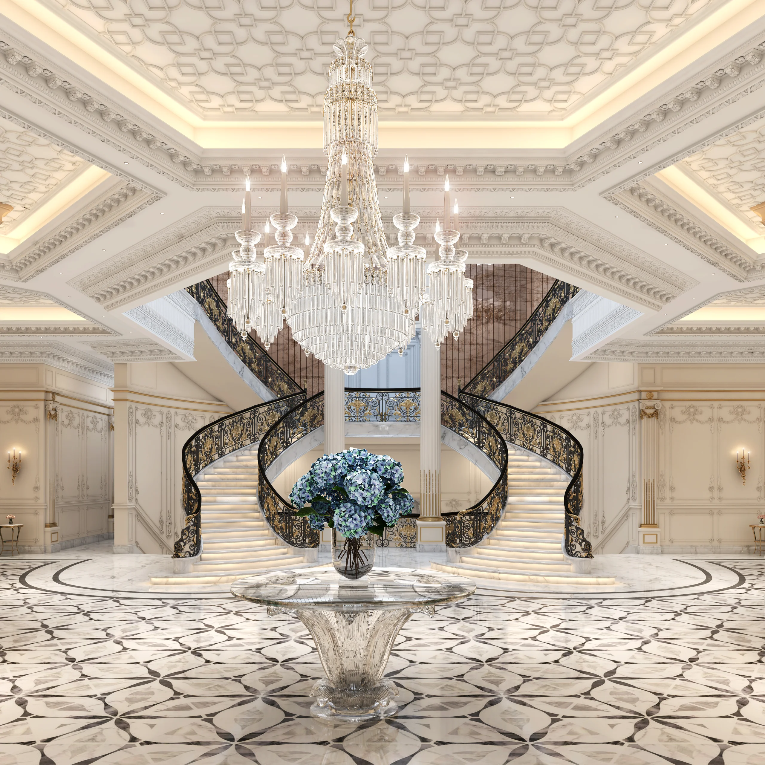 Royal Neoclassical Palace space 3